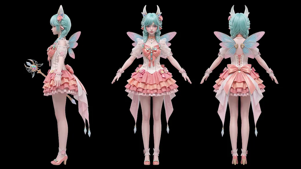 3D生成与拆件能力展示